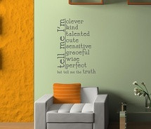 ... Decor Wall Lettering Words Quotes Decals Art Custom Willow Creek Signs