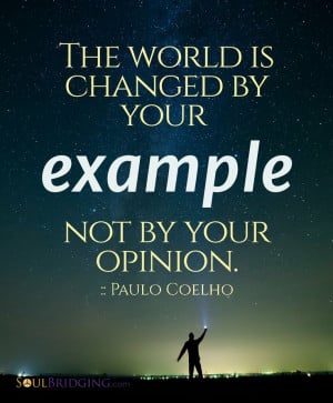 ... example, not by your opinion.
