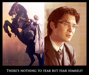 ... The Scarecrow in Batman Begins (2005) There's nothing to fear but fear