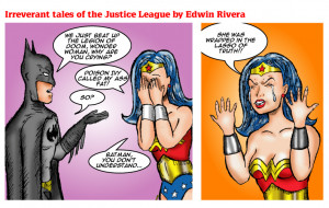 Batman learns why Wonder Women is upset…