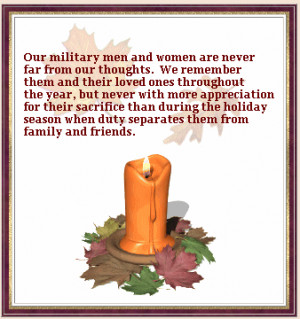 Happy Thanksgiving & Happy Hanukkah to all who serve!