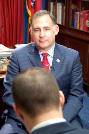 Senator John Boozman Wearing Red Tie