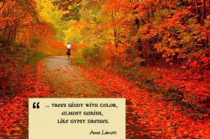 Quote for Today regarding Autumn - Living Vintage