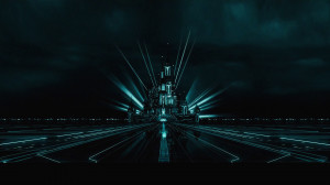 wallpaper4me.com/images/wallpapers/Tron Castle Wallpaper-868904.jpeg