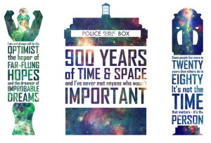 Geek Art Gallery: Posters: Doctor Who Quotes