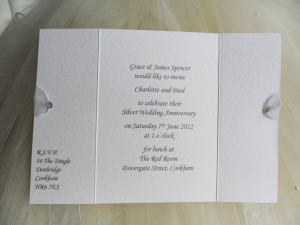 ... , Silve...(more) Silver Wedding Anniversary Wording, Monot...(more