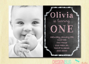 ... Photo Invitation - Printable 1, 2, 3, 4, 5 year old Birthday Invite