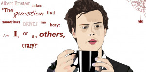 Dr. Spencer Reid: Coffee and a Quote by aspectofdesign