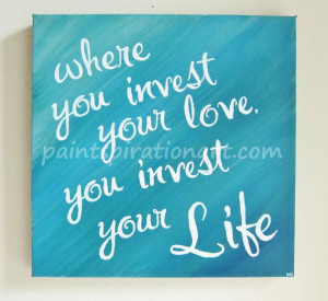 Canvas Quote Paintings