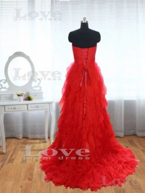 red prom dresses 2014