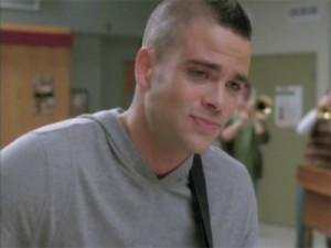 of noah puck puckerman in theedy television series glee