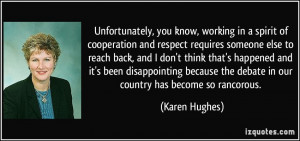 More Karen Hughes Quotes