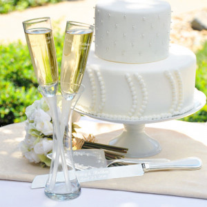 Home :: Wedding Essentials :: Toasting Flutes-Cake Server :: Toasting ...