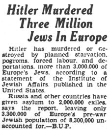 From the front page of the British newspaper, The People , 17th ...