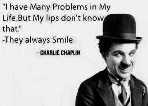 His lips always smile!