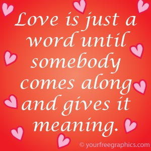 Love Quotes...!