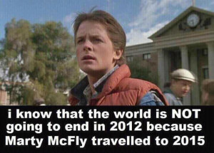 Marty McFly and Quantum Computing