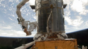 HD Hubble Servicing Mission 4 / Spazio / 2009 – Video clip in Stock ...
