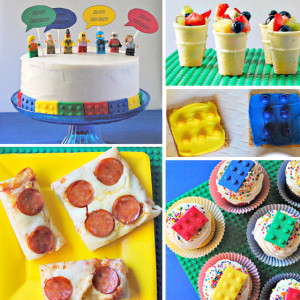 LEGO Birthday Party Food Ideas