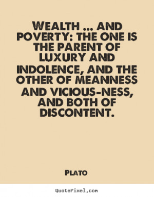 Quotes On Wealth and Poverty