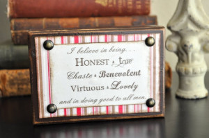 We packaged them up and have a whole year's worth of gifts ready to go ...