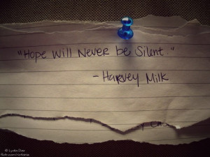Hope will never be silent.