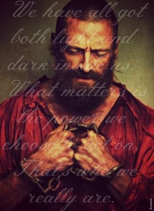Jean Valjean w/ Harry Potter quote!! :) 