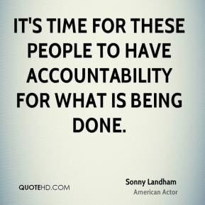 Sonny Landham - It's time for these people to have accountability for ...