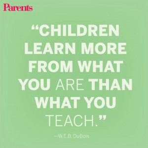 What lessons are you teaching your kids?