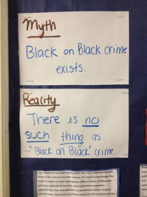black on black crime statistics