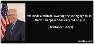 More Christopher Shays Quotes