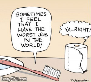 Tooth Brush And Toilet Paper