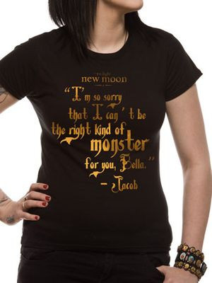 twilight new moon monster quote t shirt officially licensed new