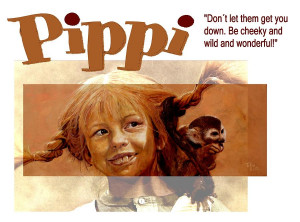 Pippi Longstocking - Quote Painting