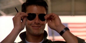Tom Cruise in aviators