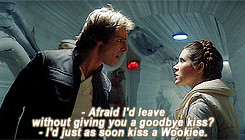 Star Wars Gif Quote Movie Han Solo Princess Leia Luke Skywalker