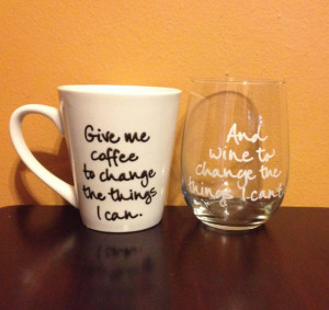 Coffee & Wine Quote Set