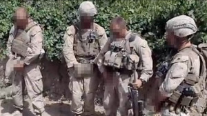 Marines Urinating On Taliban Soldiers