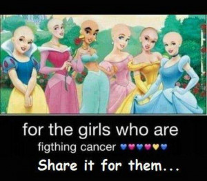 go you're beautiful just like these girls even when you have cancer ...
