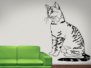 Egyptian Mau Cat Breed Wall Decal Car Decal Print