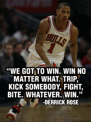 Derrick Rose Motivational Quotes Tagged as: derrick rose,