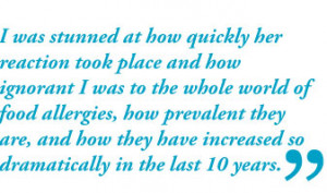 ... allergies, how prevalent they are, and how they have increased so