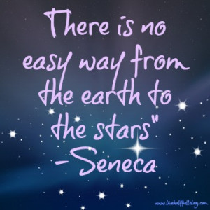 There is No Easy Way from the Earth to the Stars