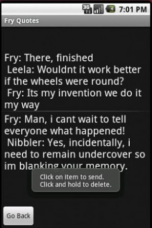 View bigger - Philip J. Fry Quotes. for Android screenshot