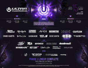 Ultra Music Festival Reveals Phase One Of 2013 Lineup