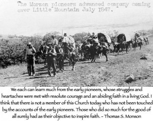 , whose struggles and heartaches were met with resolute courage ...