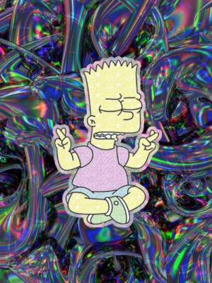 kawaii Grunge the simpsons acid psychedelic goth yoga backgrounds ...