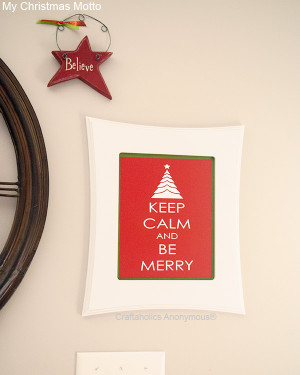 So do you have a quote or motto to get you through the holidays? A ...
