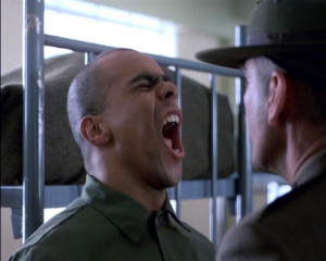 ... , with Lee Ermey, Full Metal Jacket; Directed by Stanley Kubrick