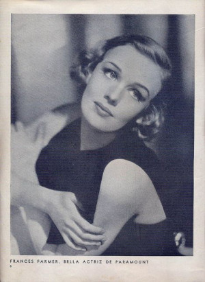 Frances Farmer Arrested